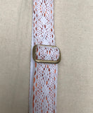 Adjustable Lampeter Lace White Show Halter & Chain or Plain Lead