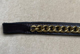 Hand crafted Brass chain Browband