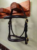 English Leather fine In Hand Bridle