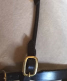 Rolled Cheeks In Hand Bridle Fancy stitched Nose band