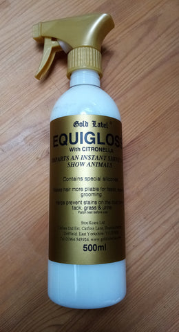 Gold Label 'Equigloss' Show Coat Gloss.