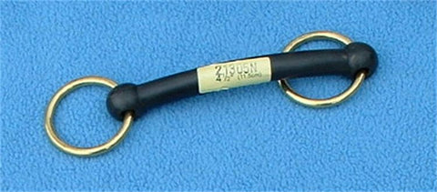 Brass Ring Nylon Straight Mouth Bit