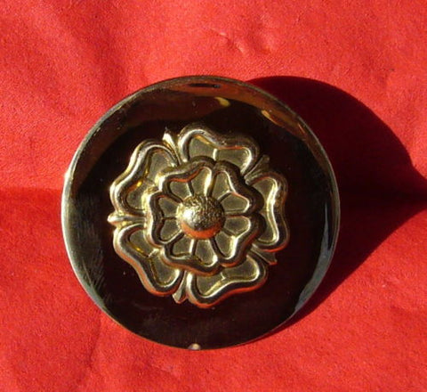 Tudor Rose Brass Rosettes